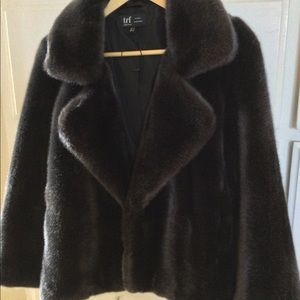 Zara trf faux fur
